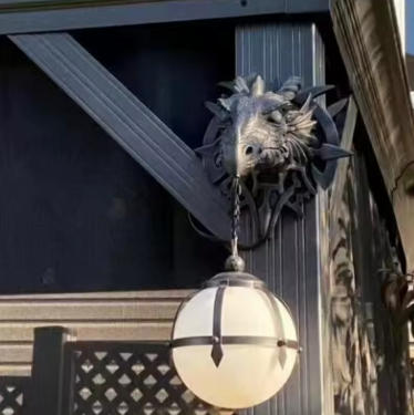 LED Dragon Hanging Lamp Lantern