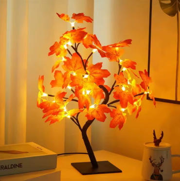 Table Lamp Rose Flower Tree