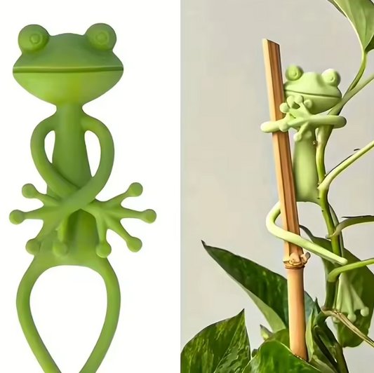 Frog Support for Plants