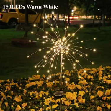 Solar Fireworks Light