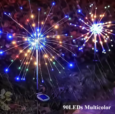 Solar Fireworks Light